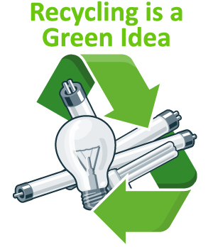 vista green bulb recycleing